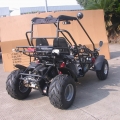 2 seater Buggy de carreras con retroceso 150cc negro 