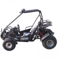 2 seater Buggy de carreras con retroceso 150cc negro 