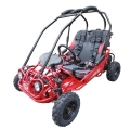 Gas mini Go Kart para niños con reverso rojo 