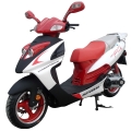 Adultos Gas Scooter Motor 150cc rojo 