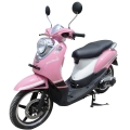 Gas Powered Scooter rosa para mujeres 125cc rosado 