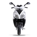 Gasolina moto carreras 150cc blanco 