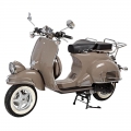 Adultos Vintage scooter tipo Vespa 125cc marrón 